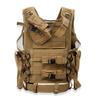 Tactical Vest Molle Military Airsoft Combat Training Vest for Outdoor Hunting (Tan) view 2