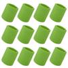 GOGO 12 Pieces Thick Wrist Sweatbands Wristband Solid Color view 1
