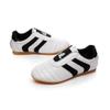 Auhoho Kids Taekwondo Boxing Karate Kung Fu Tai Chi Shoes Lightweight Sneakers Sport Gym Martial Arts Shoes for Boys Girls 5 M US Big Kid,Black view 3