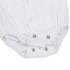 QinCiao Infant Baby Boys Long/Short Sleeve Rompers Little Gentleman Wedding Birthday Party Button Down Shirt Bodysuit White&Black with Bow Tie Long Sleeves 9 Months view 4