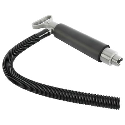 DasMarine Marine Bilge Pump,Black Bilge Pump for Kayaks,Canoes and Boats,Manual Kayak Hand Water Pumps with 2 Ft Reversible Hose,Portable Sump Pump,Must Have Emergency Equipment for Kayakers