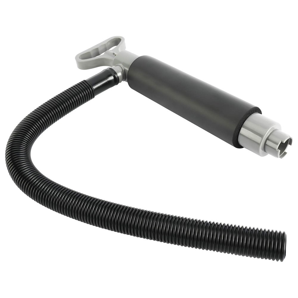 DasMarine Marine Bilge Pump,Black Bilge Pump for Kayaks,Canoes and Boats,Manual Kayak Hand Water Pumps with 2 Ft Reversible Hose,Portable Sump Pump,Must Have Emergency Equipment for Kayakers