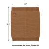 Bamery Winter Baby Boys Scarf Cotton Girls Neck Warmer Autumn Warm Knitted Scarves for Toddler Kids (Walnut) view 3