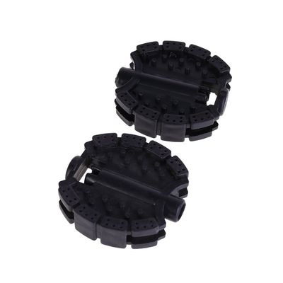 UNTERING Bicycle Pedal Children Bike Tricycle Replacement Cycling Tools Non Slip 1 Pair #Black