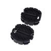 UNTERING Bicycle Pedal Children Bike Tricycle Replacement Cycling Tools Non Slip 1 Pair #Black view 1