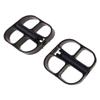 UNTERING Bicycle Pedal Children Bike Tricycle Replacement Cycling Tools Non Slip 1 Pair #Black view 2