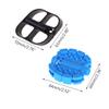 UNTERING Bicycle Pedal Children Bike Tricycle Replacement Cycling Tools Non Slip 1 Pair #Black view 4