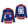 CGUBJI Men's #96 Charlie Conway Team Movie Hockey Jersey Stitched Size S Blue view 1
