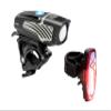 NiteRider Lumina Micro Sabre Bike Light Combo 650 Lumen Headlight 110 Lumen Taillight USB Rechargeable Bicycle LED Front and Back Light IP64 Waterproof Mountain Road Commuting MTB Cycling Safety Flash view 1