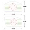 Remarkable Golf Impact Tape Labels - 210 Pcs Golf Impact Stickers/Golf Club Tape for Swing Training Irons Putters and Woods view 2