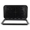 YaeMarine 24" x 14" Marine Boat Deck Access Hatch & Lid Boat Marine Caravan RV Black view 3