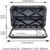 YaeMarine 24" x 14" Marine Boat Deck Access Hatch & Lid Boat Marine Caravan RV Black view 4