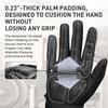 FINGER TEN Weightlifting Workout Gloves Full Finger with Wrist Strap Support, Padded Grip for Weight Lifting Gym Fitness Exercise Training Men Male (Full-Black, Small) view 3