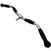 Lat Bar Cable Machine Attachment, Curl Pulldown Bar with Full Rotation and Rubber Handle for Gym, Strength Workout, Body Training, Muscle Building, 30 Inch view 2