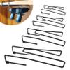 StrongTools Handgun Hanger, Pistol Rack for Gun Safe Shelf or Bookshelf, Pistol Organizer for Displays and Cabinet (4 Packs for 8 Guns) view 1