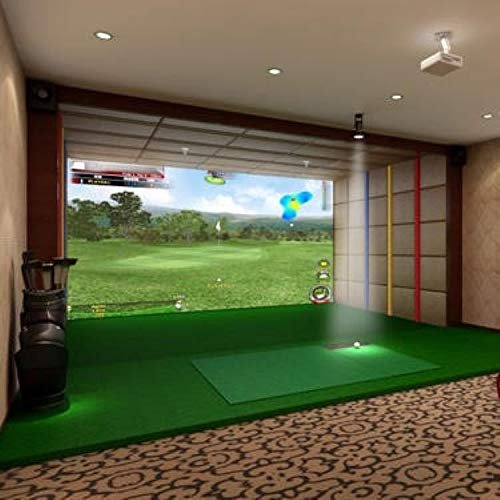TheTerakart Golf Impact Screen - for Home Beginners Series Large Projection Screen for Golf Training (300 x 300 cm (120" x 120"))