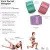 NEWONE Fabric Non Slip Hip HIIT Butt Workout Set view 3