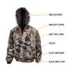 HOT SHOT Mens Insulated Twill Camo Hunting Jacket, Veil-Cervidae Camo with Cotton Shell, for cold weather, bird and deer hunting, XX-Large view 3