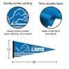 Detroit Lions Pennant Banner Flag view 2