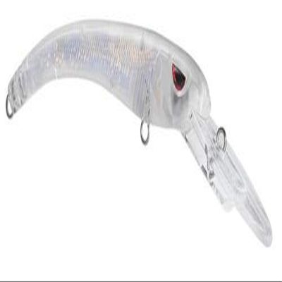 SPRO Fishing SMED85CHL Madeye Diver 85 Clear Crushed Holo