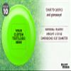 DISCOUNT PROMOS Custom Frisbees 9.25 inch. Set of 10, Personalized Bulk Pack - Fun Outdoor Games for Adults and Family - Neon Green view 4