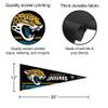 Jacksonville Jaguars Pennant Banner Flag view 2