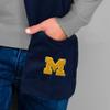 Littlearth unisex-adult NCAA Michigan Wolverines Jimmy Bean 4-in-1 Scarf, Team Color, 82'' x 8'' (100709-UMIC) view 3