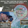 Astra Optix OTX2400B 6x21 2400yd Laser rangefinder for Hunting, Shooting and Golfing with Red OLED Display Fast 0.1s and Accurate +/-1 yd. Range Finder with Ballistics view 3