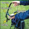 BagBolt | Golf Cart Strap Replacement | Fast Install | Eliminates Twisting, Leaning, and Falling Off | Golf Bag Accessory | Secures Any Size Bag view 2