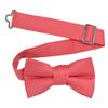 Spencer J's Mens and Boys Pre-Tied Bowtie Large Variety of Colors (Coral, Youth (Age 7-13)) view 1