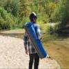 Mac Sports H900S-100 Topnotch Heavy Duty Multi-Use Outdoor Camping Portable Folding Hammock (Blue/Gray) view 3