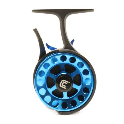 CLAM 15503 Gravity Elite Ice Fishing Reel Ultra-Light Graphite/CNC, 3.6:1 Gear Ratio, 3+1 Bearings, Right-Hand Retrieve
