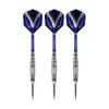 Harrows Vespa Darts, Steel Tip Brass w/Prime Flights & Supergrip Fusion Shafts, 24 Grams (22 Grams) view 2