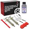 BleedZone Avid, Formula, and Hayes Dominion Brake Bleed Kit with 2 Syringes, 2 Hose Fittings and Fastener - DOT 5.1 Brake Fluid, Hydraulic Bike Brake Bleed Kit for Better Braking Performance - Pro view 1