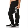 Boys' Hurley One and Only Logo Fleece Joggers BLACK / S view 2