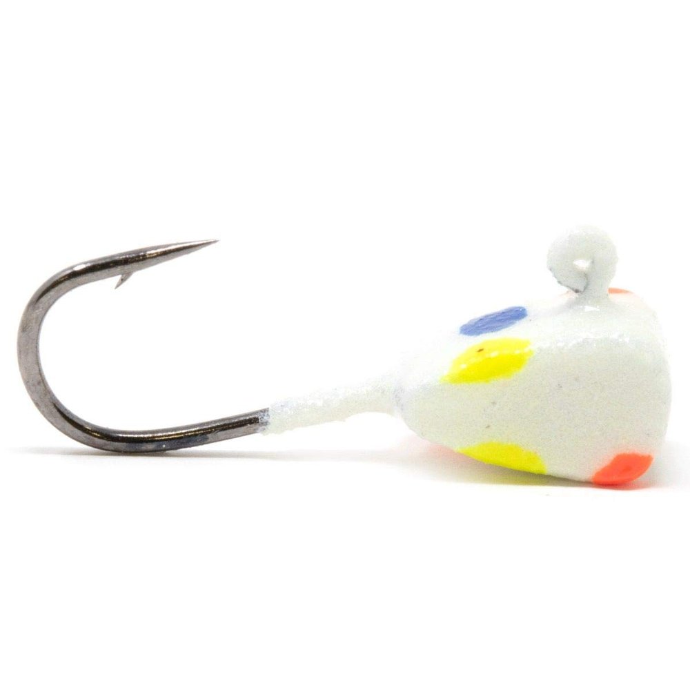 Clam Corporation 14406 Genz Drop-Kick, Size 8 1/16oz, Glow Wonderbread