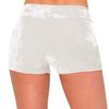 ALWAYS Women's Velvet Pajama Shorts - Premium Soft Fluffy Plush Lounge PJ Short Pants Ivory 2XL view 4