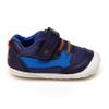 Stride Rite baby boys Soft Motion Kylin Sneaker, Navy, 3 Wide Infant US view 2