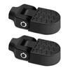 TOBWOLF 1 Pair Mini Bike Rear Pedals, 3.1x1.6 in / 8x4cm Aluminium Alloy Folding Bike Pegs, Non-Slip Bicycle Footrests, Foot Plates Pedals for Folding Mountain Bike, Foldable Bicycle view 1