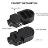 TOBWOLF 1 Pair Mini Bike Rear Pedals, 3.1x1.6 in / 8x4cm Aluminium Alloy Folding Bike Pegs, Non-Slip Bicycle Footrests, Foot Plates Pedals for Folding Mountain Bike, Foldable Bicycle view 2