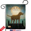 Breeze Decor Golden Pond Garden Flag Pack Dog Puppy Spoiled Paw Canine Fur Pet Nature Farm Animal Creature Support Our Troops House Banner Small Yard Gift Double-Sided, Made in USA view 2