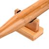 TOBWOLF Baseball Bat Display Case - 2PCS Sturdy Stand, Horizontal Rack, Burlywood view 4