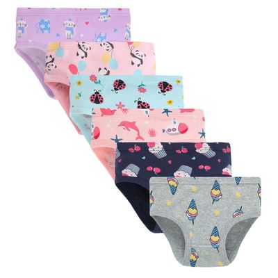 Boboking Girls Soft Cotton Underwear Unicorn Girls Briefs Toddler Panties Undies 3y