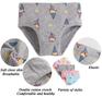 Boboking Girls Soft Cotton Underwear Unicorn Girls Briefs Toddler Panties Undies 3y view 2