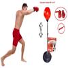 5 Star TD Freestanding Punching Bag with Stand, Boxing Gloves, Adjustable Height (48-58 Inches), Red view 2