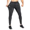 BROKIG Mens Lightweight Gym Jogger Pants,Men's Workout Sweatpants with Zip Pocket(Black,XX-Large) view 2