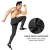 BROKIG Mens Lightweight Gym Jogger Pants,Men's Workout Sweatpants with Zip Pocket(Black,XX-Large) view 4