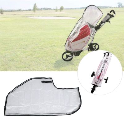 Keenso Transparent Cart Bag Rain Hood, PVC Practical Rainproof Bag Cover