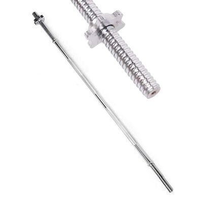 4ft - Curl Barbell Bar - 1 Inch Diameter Weightlifing Bar with 2 x Nuts,Straight