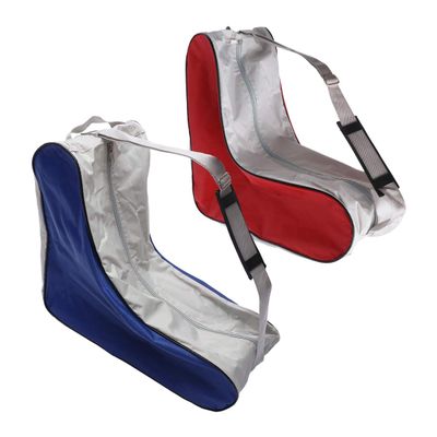 BESPORTBLE 2pcs Roller Skate Bag Quad Skate Shoe Bag Large Capacity Skating Triangle Handbag for Men Women Outdoor Sports